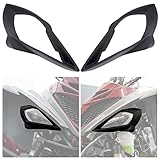 A & UTV PRO Headlight Covers for Yamaha Raptor 250 350 700 YFZ 450 YFZ450R YFZ450X Wolverine 450 350, Front Head Lamps Head Light Cover Trim Bezel Accessories, Replace OEM # 5TG-84166-01-00, 2PCS