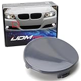 iJDMTOY Front Bumper Tow Hook Cap Cover Replacement Compatible With 2009-2012 BMW LCI Model E90 3 Series 328i 335i 4-Door Sedan, etc