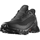 Salomon X Ultra 360 Leather Gore-tex Waterproof Men's Hiking Shoes Black Black Ebony