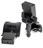 Click&Fit Windscreen Washer Jets Compatible with Toyota Corolla Auris Avensis RAV4 Prius C-HR Camry Highlander – Wiper Water Spray nozzles Replaces 85381-12300, Fan, 2 pcs