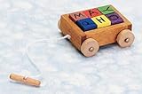 New Dolls House Nursery Toy Accessory Wagon & Blocks 69