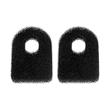 YINETTECH 2pcs Foam Air Filter F016S01003 Q01003 Compatible with Atco Compatible with Club B17 Compatible with Commodore Lawnmowers Black