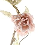 Sass & Belle Rose Garland, Light Pink, 165 cm