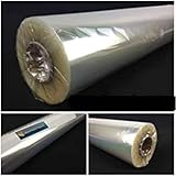 80cm x 10 Meter Christams Wrapping Clear Cellophane, Film Wrap Rolls Florist Quality Cello Bouquet/Gift/Hamper/Basket Wrapping
