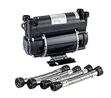 Bristan ST PUMP20TN 2 Bar Twin Ended Shower Pump , Black