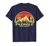Vintage Pringle South Dakota SD Mountains Hiking Souvenir T-Shirt