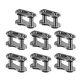 AIEX 8pcs 420 Chain Master Link Heavy Duty for 50cc 70cc 90cc 110cc 125cc Dirt Bike Quad Buggy Mini Bike Pit ATV Scooter