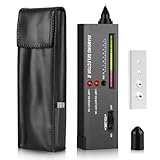 Diamond Tester, High Accuracy Diamond Tester Pen with LED Indicator Light and Sound Prompt, Portable Electronic Diamond Testers Professional for Novice and Expert, Diamond/Sapphire/Ruby/Crystal