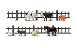 Hornby R7120 Farm Animals for Model Railway OO Gauge, Model Train Accessories for Adding Scenery, Dioramas, Woodland, Buildings and More, Model Making Kits - 1:76 Scale Model Accessory