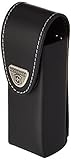 Victorinox Leather Belt Pouch for Swiss Army Knife, Pocket Knives, 3.5cm x 12cm, Black