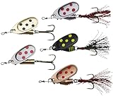 DAM Spinner Pack Inc. Box 5 Pcs 7G, Hard Lures, Varied