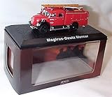 Corgi atlas editions Fire Truck Collection Magirus-Deutz Mercur red fire engine 1:72 scale diecast model