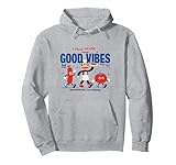 Paul Frank Diner Julius Monkey Serving Good Vibes Pullover Hoodie