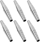 6pcs Garden Secateurs Spring Replacement - 6mm Standard Fitting Stainless Steel Heavy-Duty Spiral Spring - Ideal Replacement Spring for Secateurs for Pruning
