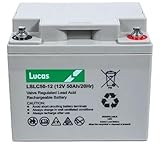 Lucas rechargeable mobilty scooter battery 12v-50ah