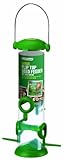 Gardman A01235 Flip Top Seed Feeder Bird, Green, 10 x 10 x 15 cm