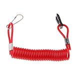 Marine Boat Kill Stop Switch Safety Lanyard for Honda Outboard Engine Motor, High Flexibility