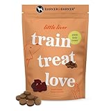 Barker and Barker Little Liver Dog Training Treats - 2500 Tasty & Healthy Treat Pack - Grain Free, Low Calorie, High in Protein & B Vitamins, No Artificials - 100% Human-Grade for Puppies & Small Dogs