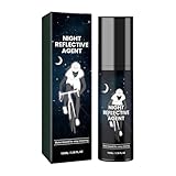 Night Spray - 100ml Reflective Glow Paint | Bright, Reflective Glow | Assorted Colours Aerosol Coating, For Clothes, Bicycles, Skateboards, Canvas, Wood, Fabric