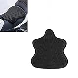 Motorcycle Seat Cushion for Yamaha Fazer FZ6 FZ 6 XJ6 XJ 6, Shock Absorption Comfort Breathable Motorbike Seat Cushion Front Rider Rear Passenger Seat Cushion Pad Set,A Front seat