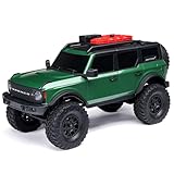 Axial SCX24 Ford Bronco 4X4 Ready to Run RC Rock Crawler 1:24 Brush Motor Offraod Truck Remote Control Extra Torque Includes Battery and Charger Green