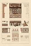 ART-PRINT-on-matte-paper-220gr- Entablatures, Terracottas and Cymas Buhlmann J. - museo vertical Image Vintage Fine art Print 23_X_15_in