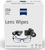 ZEISS Lens Wipes Pack of 250 Individuly Wrapped Wipes