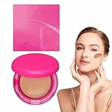 Premium Peptide Balm Foundation for Mature Skin - Hydrating Creamy Makeup Stick with Hyaluronic Acid & Titanium Dioxide, Reduces Wrinkles, Lightweight Buildable Coverage, Natural Finish。