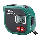 Automatic Handheld Ultrasonic Distance Meter High Accuracy Electronic Tape Measure with Large LCD Screen