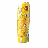 John Beswick 25 x 8 cm Van Gogh Sunflowers Silhouettes d'art Vase, Multi-Colour
