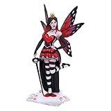 Nemesis Now Queen of Hearts Figurine, Red, 26cm