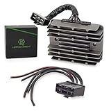 LK Voltage Regulator Rectifier Compatible with SUZUKI GSXR 600 1997-2005 GSXR 750 1996-2005 GSXR 1000 2001-2004 GSXR 1300 1999-2007 Hayabusa LT-F500F Quadrunner 1998-1999（Equipped with plugs）