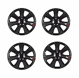 The Urban Company Wheel Trim Cover Chromia 14" To Fit Mercedes-Benz Citan Black Carbon Set Of 4