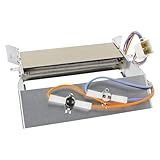 SPARES2GO Heater Element + Thermostats compatible with Hotpoint TCM570 TVM570G TVM570P TCM570G TCM570P TCM580 TCM580G TCM580P Tumble Dryer (2200W)