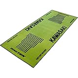 BikeTek Motorcycle Race Garage Mat Suitable For Kawasaki