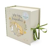 Guess How Much I Love You Baby Keepsake Box – 6 Drawer Memory Box for Newborn Mementos – Baby Gift with Ribbon Closure – Official Licensed Gift