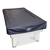 BAIZE MASTER Stylish 7ft Pool Table Cover LUXURY Heavy Duty Leatherette for UK 7ft Pool Tables - MULTIPLE COLOURS AVAILABLE (Dark Blue)