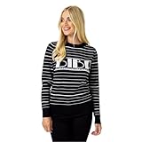 Biba Womens Heritage Jumper Black/White 14