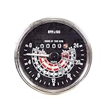 Tacho Tachometer MPH Rev Counter Illuminated Replacement for Massey Ferguson 35 35X Tractor