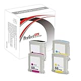 Set of 4 PerfectPrint Compatible Ink Cartridge Replace 940 XL for HP 940 XL Officejet Pro Printer 8000 8500 8500A A809n