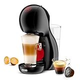 NESCAFÉ Dolce Gusto EDG210.B Pod Coffee Machines Piccolo Coffee XS Manual Coffee Machine black red by De’Longhi Black Coffee Machine
