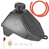 Trkimal Plastic Gas Fuel Petrol Tank for 50cc 70cc 90cc 110cc 125cc Roketa Taotao Sunl Coolster JCL ATA Baja MotorsportsVitacci BMS Buyang Coolsport Eagle Peace kazuma ATV Quad (Plastic)