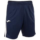 Joma Men's Bermuda Man Championship VII Shorts, Navy White, XL