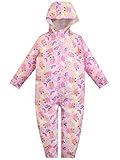 Peppa Pigl Puddle Suit | All in One Waterproof for Kids | Girls Rain Suit | 3-4 Years