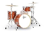 Gretsch Drums Gretsch CT1-J403-SWG Catalina Club 3 Piece Shell Pack 14x20 Bass, 8x12 Suspended, 14x14 Floor Tom Satin Walnut Glaze, inch