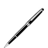MontBlanc 2865 Meisterstuck Platinum Line Rollerball Pen - Black