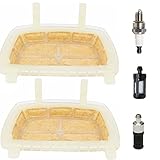 ZAMDOE Air Filter Kit with Spark Plug Fuel Filter Oil Filter for STIHL MS171 MS181 MS211 MS 171C MS181C MS211C Chainsaw; Replaces 1139 120 1602