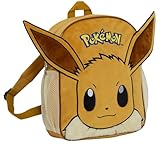 Pokemon Backpack Eevee Bag 3D Plush Kids Character School Rucksack Lunch Book Bag