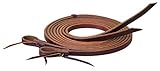 Weaver Leather unisex adult Split horse reins, Golden Chestnut, 5 8 x US