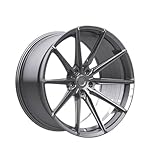 ATATKTHTys 1pcs Forged 5x112 Alloy Rims 18/19/20/21 Inch Concave Racing Car Wheels Compatible For Benz AMG E/S Class CLA CLS W124/W140/W221 Compatible For BMW